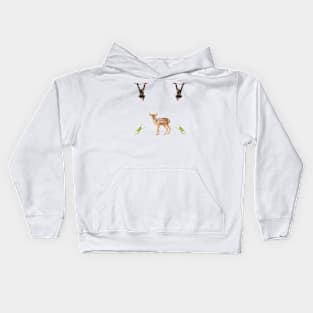 Tiny animals Kids Hoodie